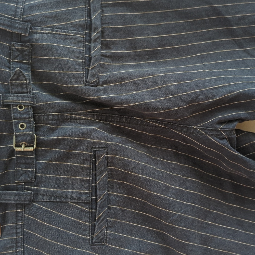 Free People pinstripe crop pants - Picture 3 of 7